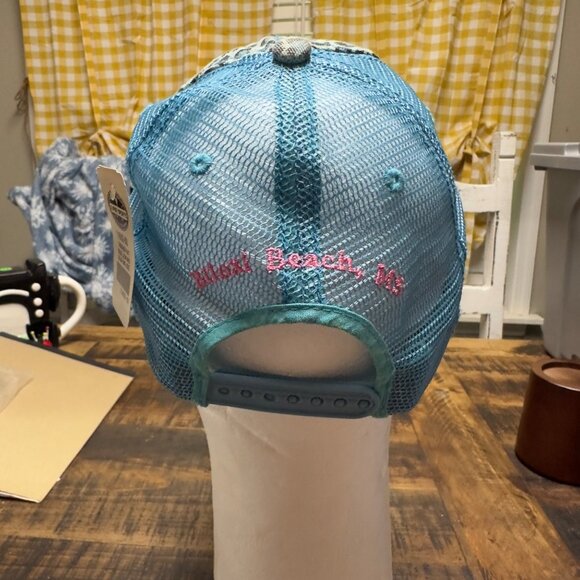 hooters  nwt mesh aniamal print  hat - Picture 10 of 10